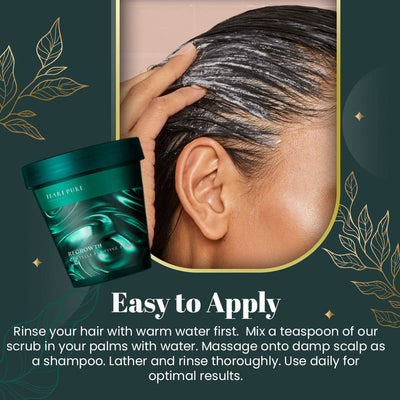 Haripure™ - Regrowth Centella Rensense Scrub til Håret