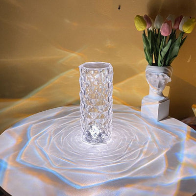 GlassLamp™ LED-berøringslampe i krystal