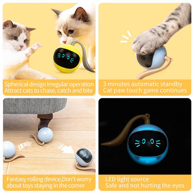 FlashChase™ Smart Interaktivt Kattelegetøj | I dag 50% rabat