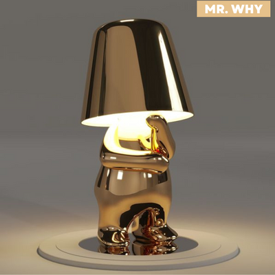 ThinkerStatue™️ Mister Tænker LED-lampe