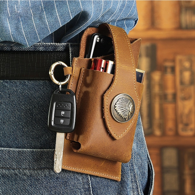 BeltPouch™ Multifunktionel bæltetasker i læder