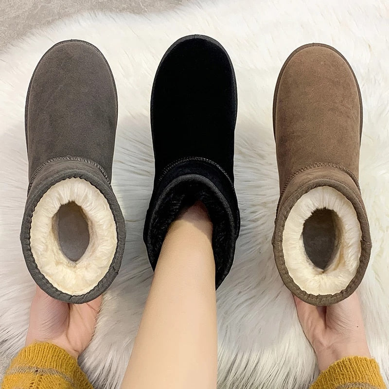 WarmBoots™ Vinterstøvler af fåreskind