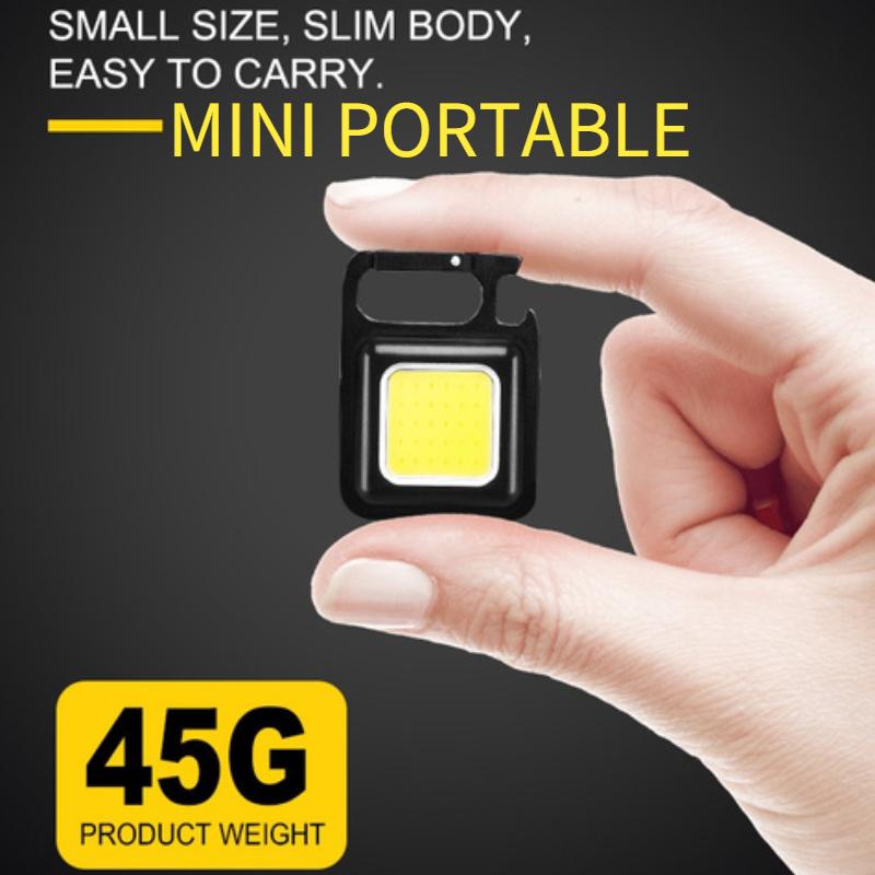 PocketLamp™ Mini Nøglering LED Lommelygte | I dag 1+1 gratis