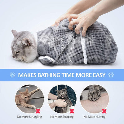 FurBath™ Badepose til at bade katte | I dag 1+1 gratis