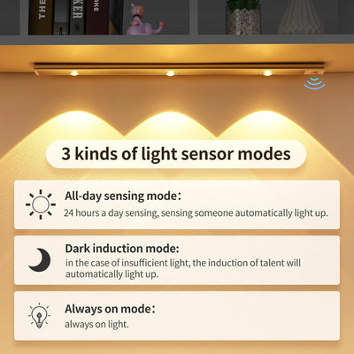 SelfLight™️ LED-lampe til Skabe med Bevægelsessensor
