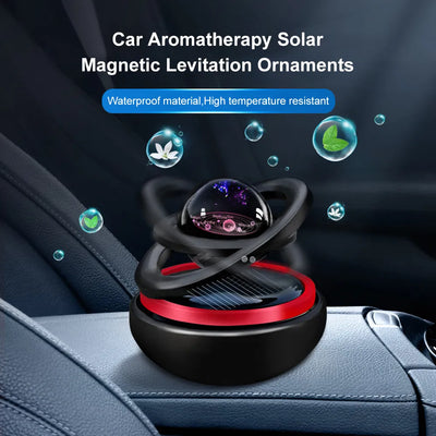 CarPurifier™ Solcelledrevet Roterende Aromaterapi-ornament til bilen