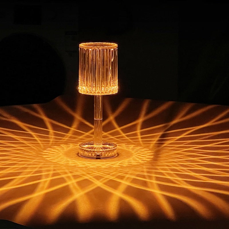 DeskGlow™ Bordlampe i krystalglas