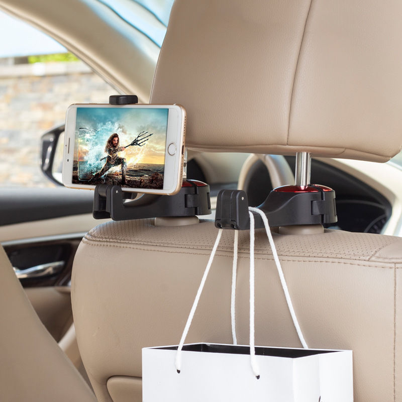 HangerClips™ Justerbar nakkestøttekrog til bilen | Køb 1 og få 1 GRATIS 🔥