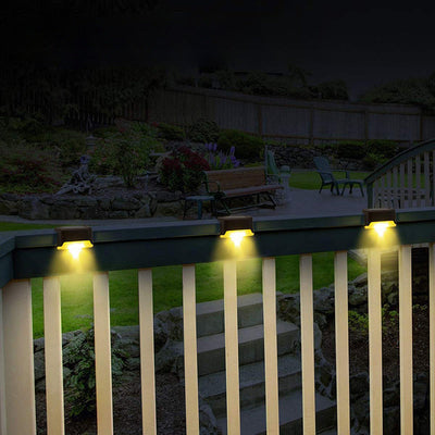 Luminator™ udendørs LED Solcelle Trappelys | I dag 2+2/4+4/6+6 Gratis!