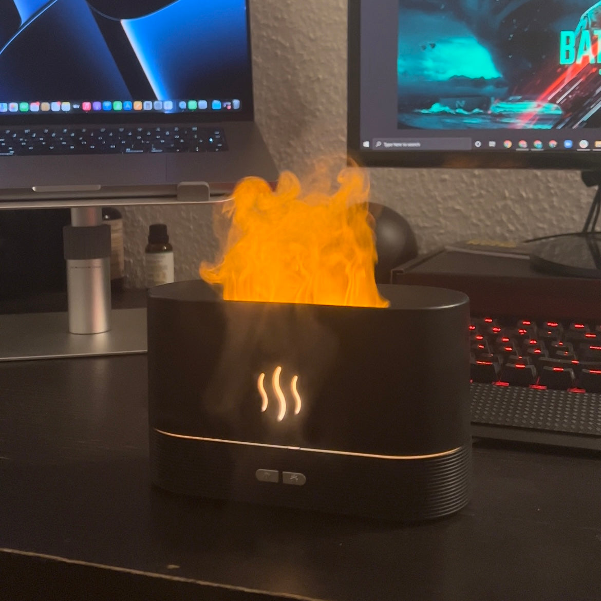 FlameFusion™ USB-Luftfugter og Duftspreder