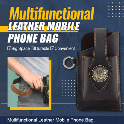 BeltPouch™ Multifunktionel bæltetasker i læder