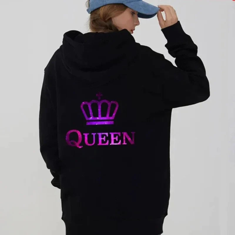 LoverHood™ Lila King + Queen hættetrøjer (2 stk)