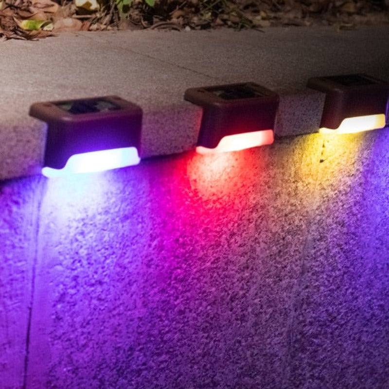 Luminator™ Udendørs LED Solar Trappelys - I dag 2+2/4+4/6+6 Gratis !