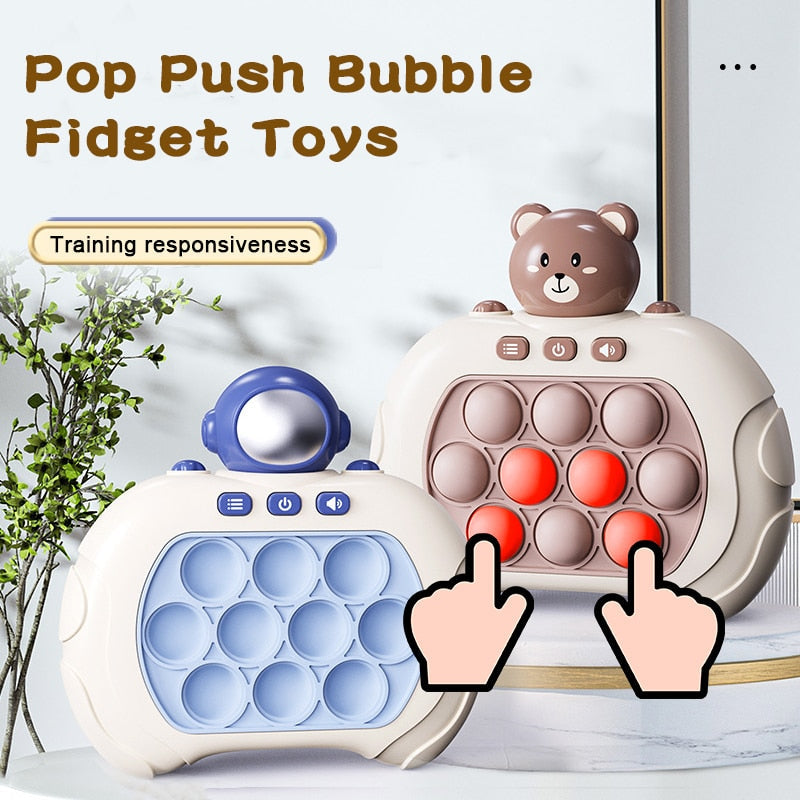 FidgetPlayer™️ Bubbles Spillekonsol