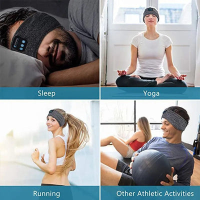 MusicBand™ Sove-hovedtelefoner/Sportspandebånd