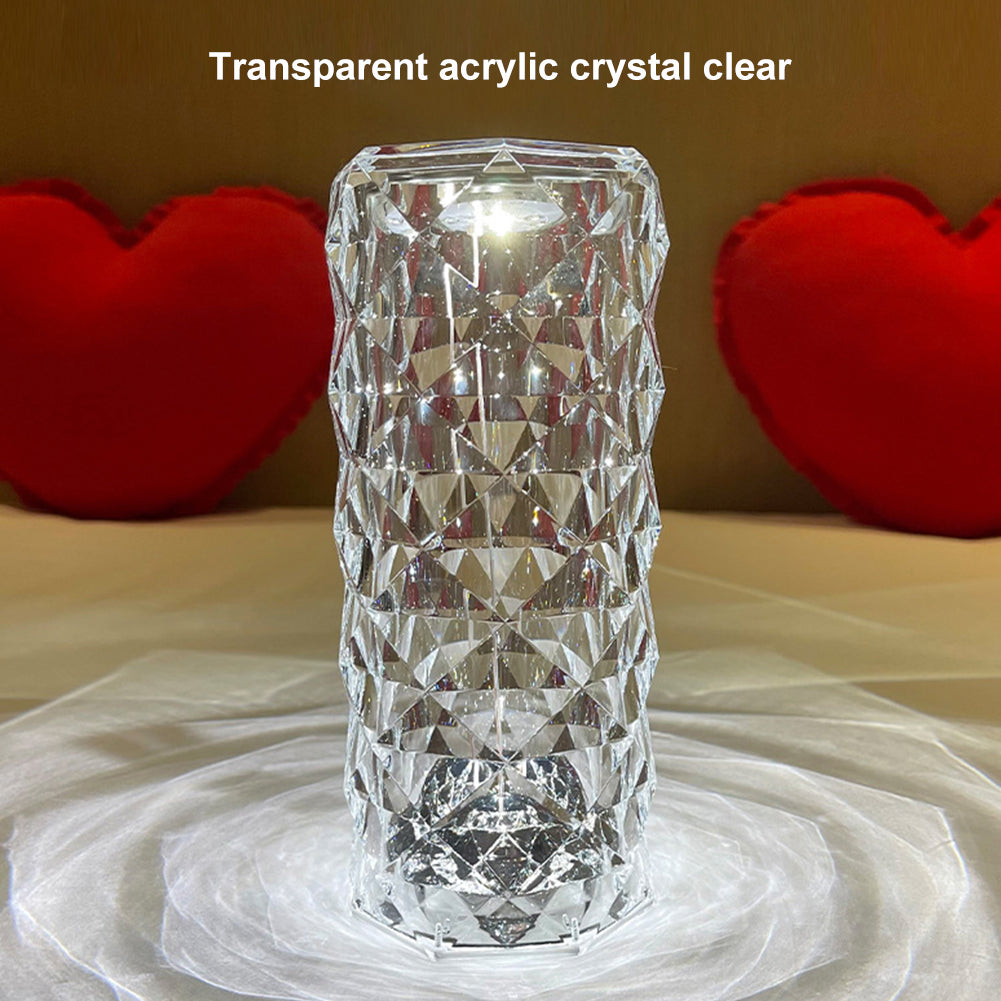 GlassLamp™ LED-berøringslampe i krystal
