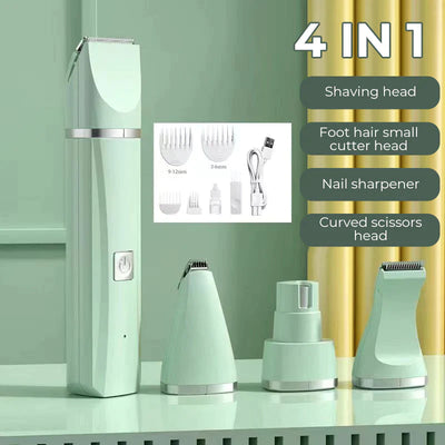 FurryGroom™ 4-i-1 barbermaskine til kæledyrshår